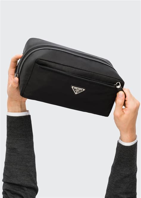 mens prada toiletry bag|Prada evening clutch bags.